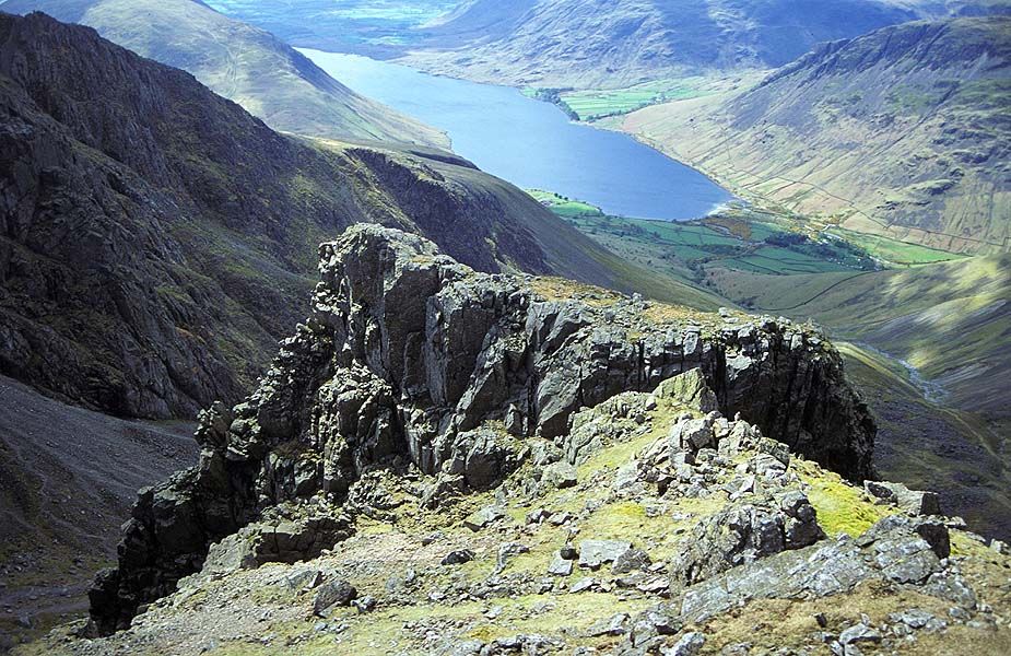Scafell Pike in Lake District