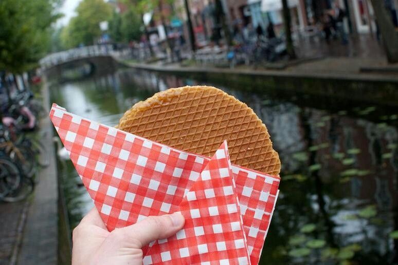 Stroopwafel in Amsterdam